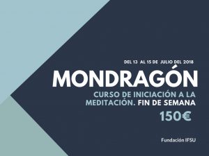 Curso de Iniciación a la Meditación