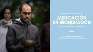 Curso Meditación Mondragón Febrero