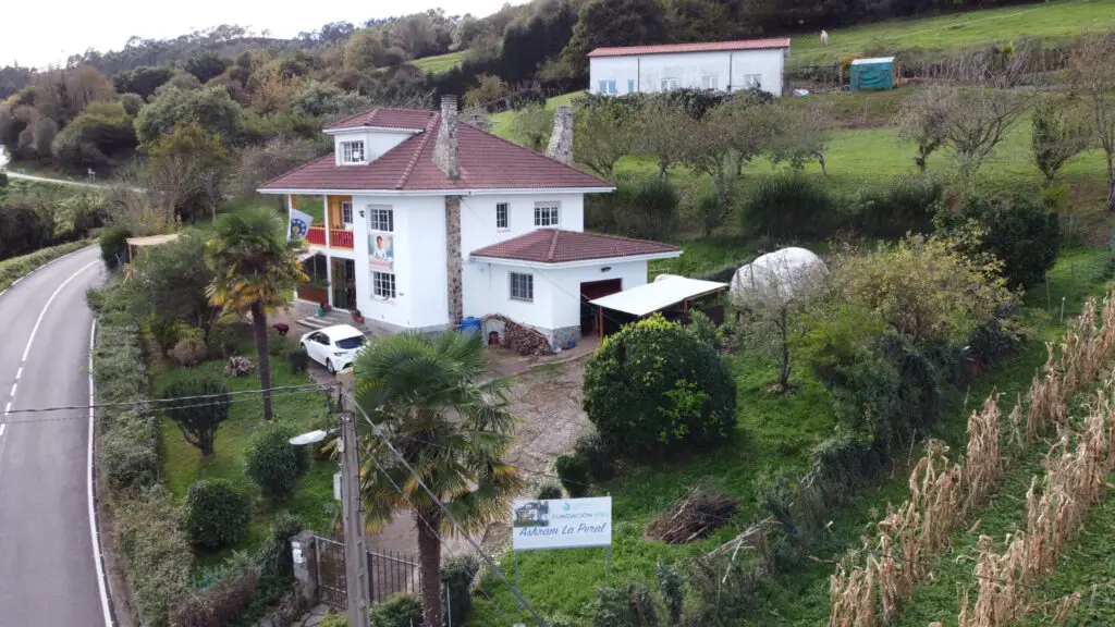 Foto aerea del Ashram